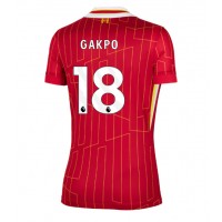 Liverpool Cody Gakpo #18 Domáci Ženy futbalový dres 2024-25 Krátky Rukáv